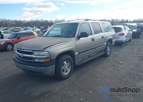 2001 Chevrolet Suburban 1500 Ls z USA, uszkodzony, nr VIN 3GNFK16T71G243420